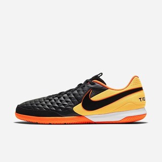 Ghete Fotbal Nike Tiempo Legend 8 Academy IC Indoor/Court Barbati Negrii Portocalii | WMFH-87940